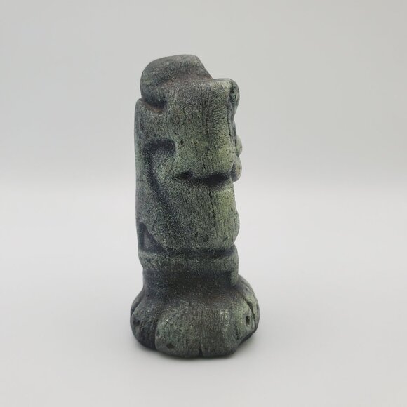 Latin American Folk Art Figurine Miniature Statue Tribal Aboriginal Mayan Tiki - Picture 2 of 7